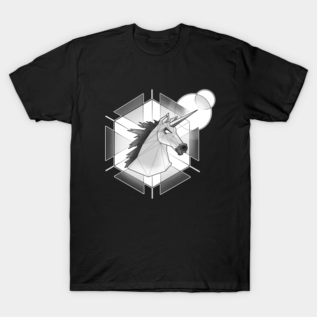 Low poly unicorn T-Shirt by cb-illustratie